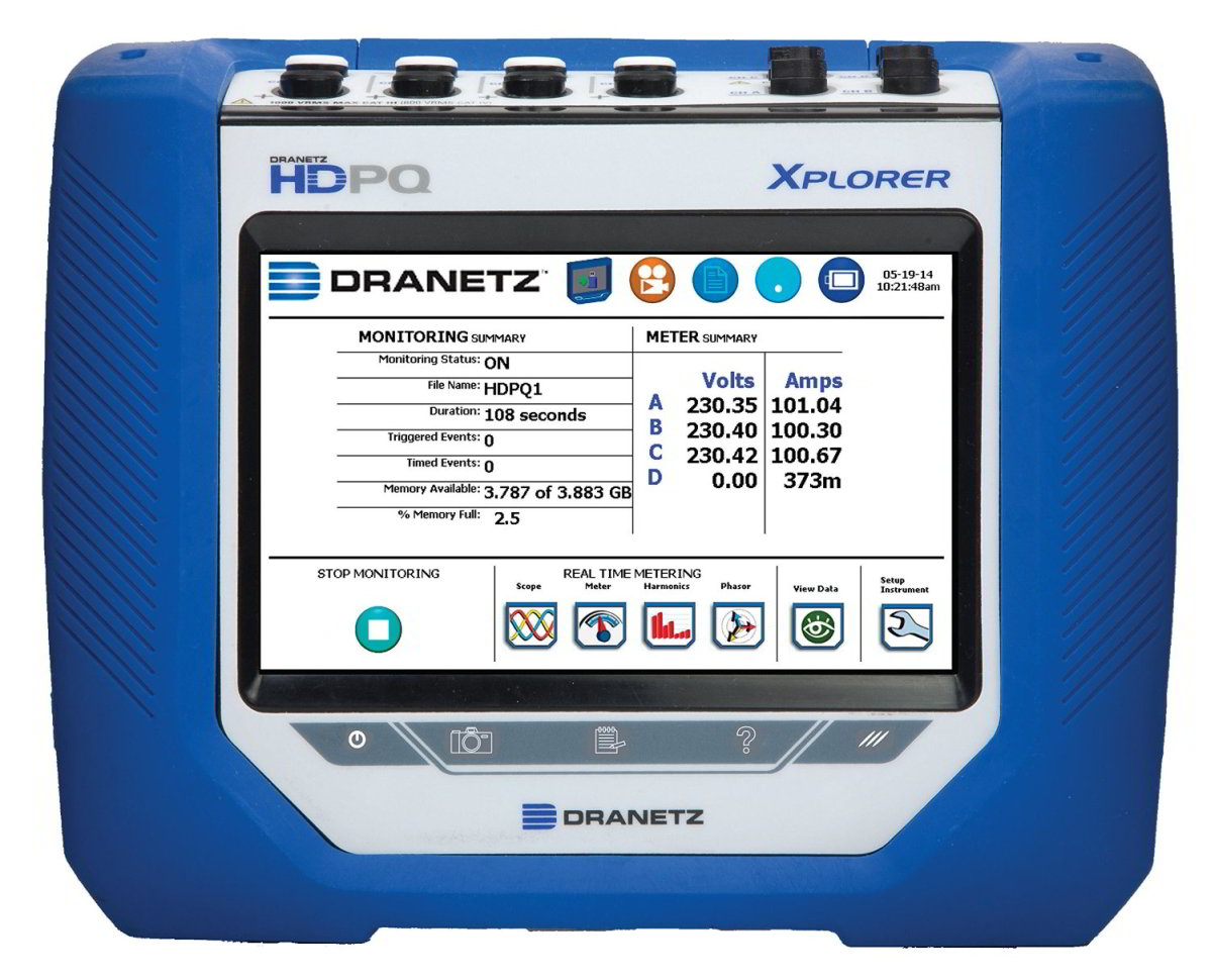 Dranetz Test Terminals Dranetz HDPQ - uuden sukupolven monipuoliset sähkölaadun analysaattorit ...